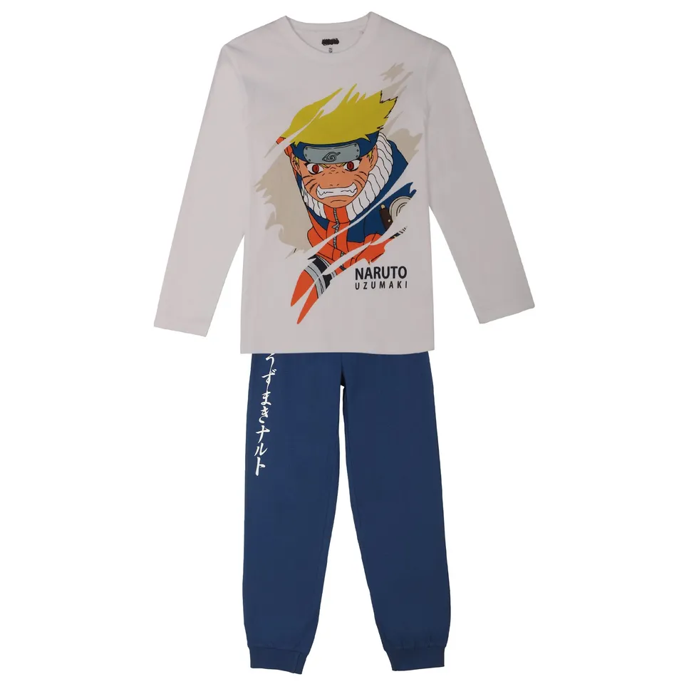 Stokomani Mode pyjama bas resserré blanc 10/12 ans enfant