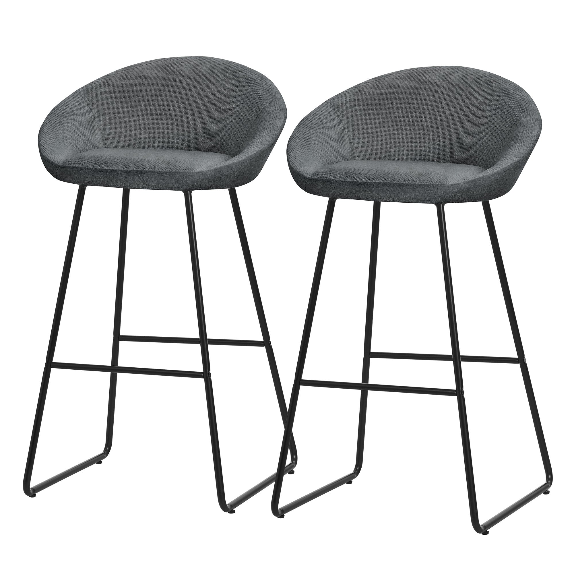 ECD Germany ML tabouret bar 56x94x50 lot 2 anthracite