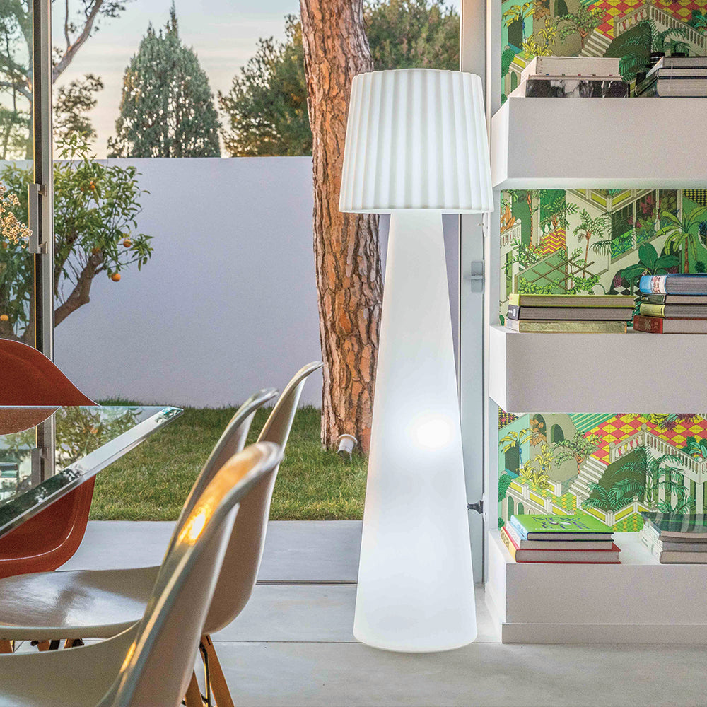 Red Deco Lady H110 cm lampadaire filaire LED blanc froid