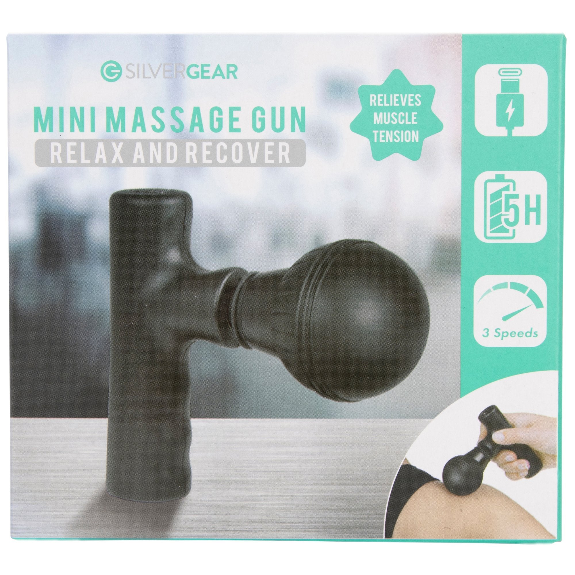 Mini pistolet de massage voyage appareil bien-être compact