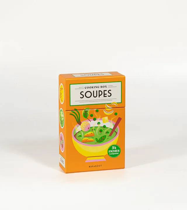 Cooking Box Soupes boîte fiches recettes cuisine