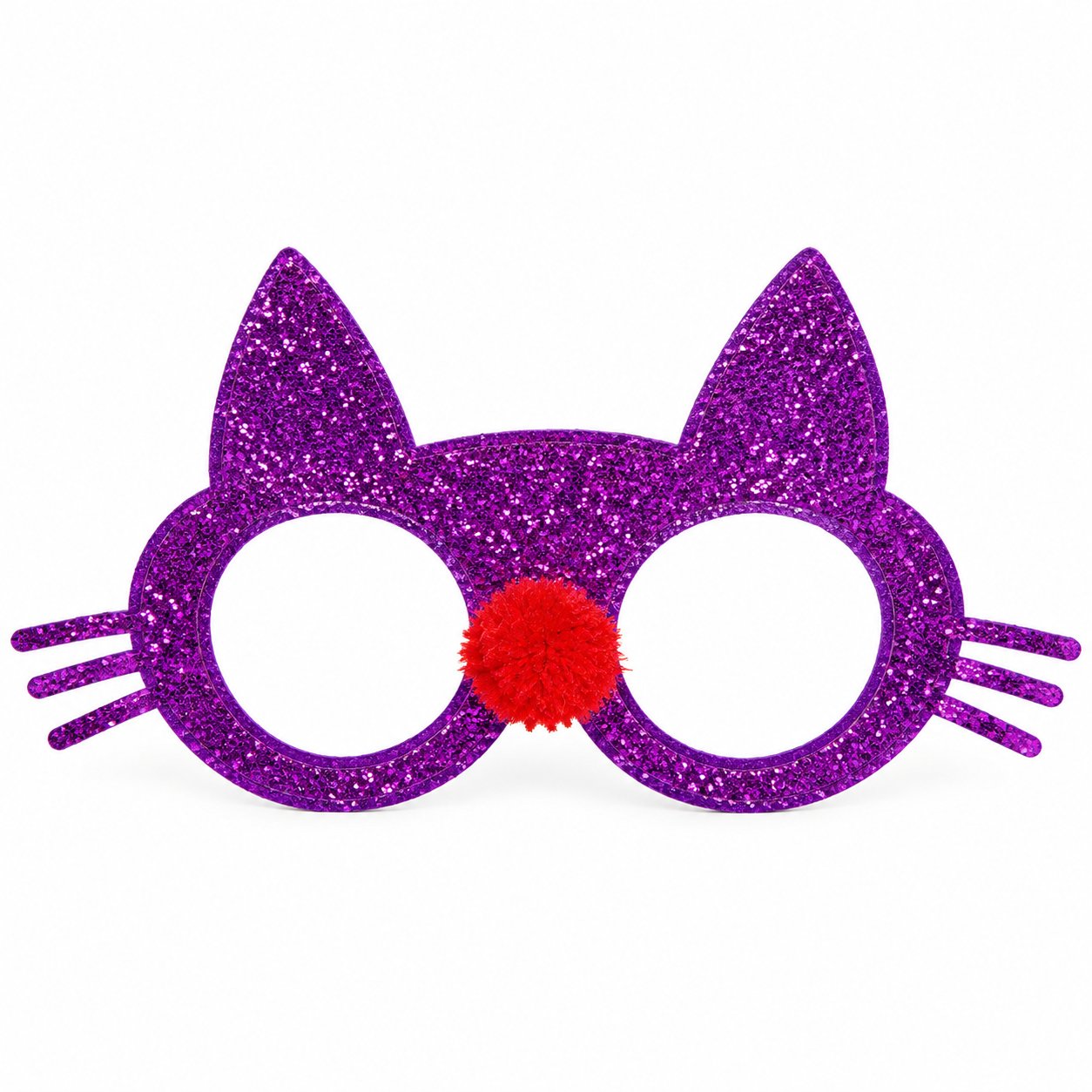 Stokomani Halloween lunettes fantaisie violet chat