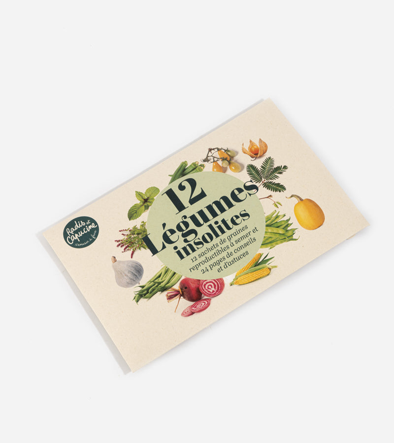 L'avant gardiste DIY Légumes insolites coffret graines original