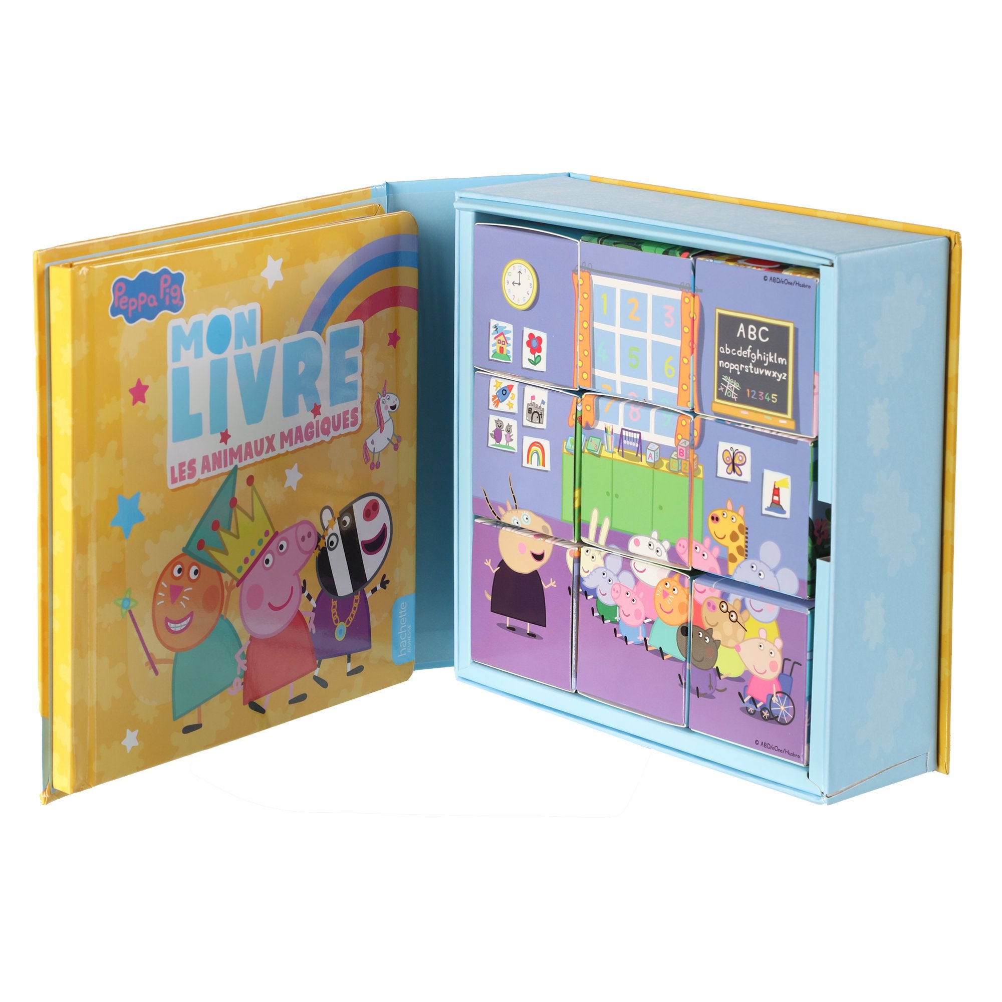 Peppa Pig Mon livre cubes livre jeu 6 images enfant