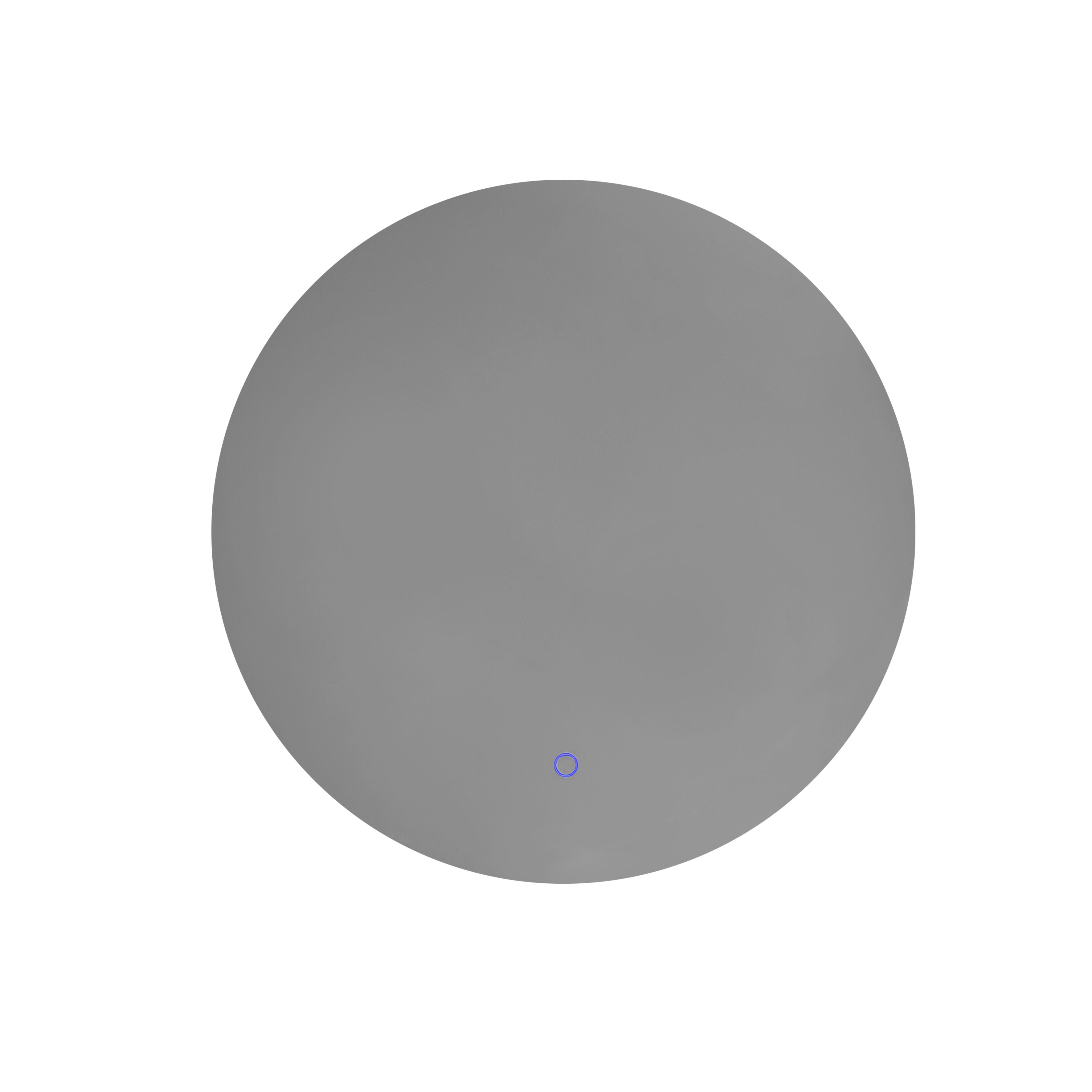 Stokomani Miroir LED rond 60 cm salle de bain