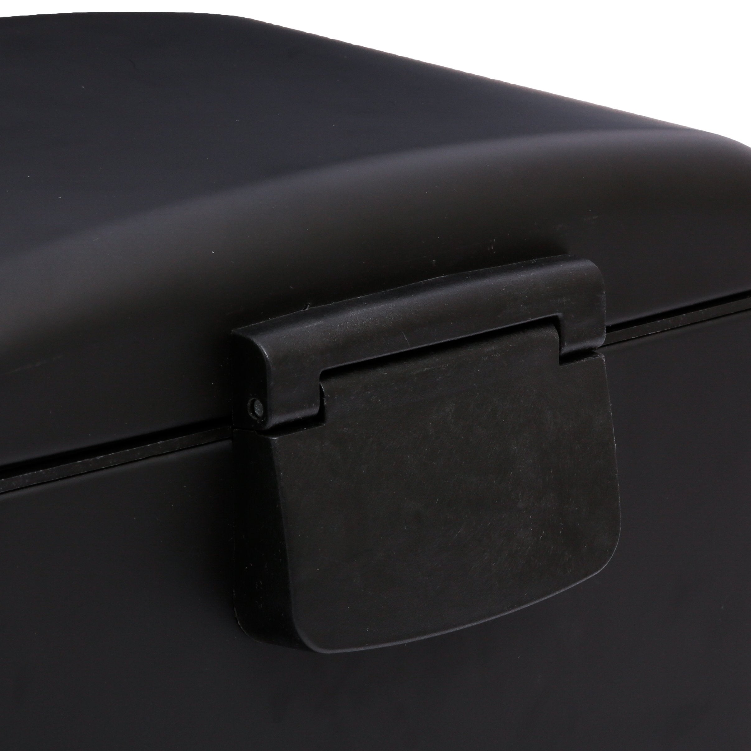 Stokomani Maison poubelle Ariane métal noir 30L cuisine