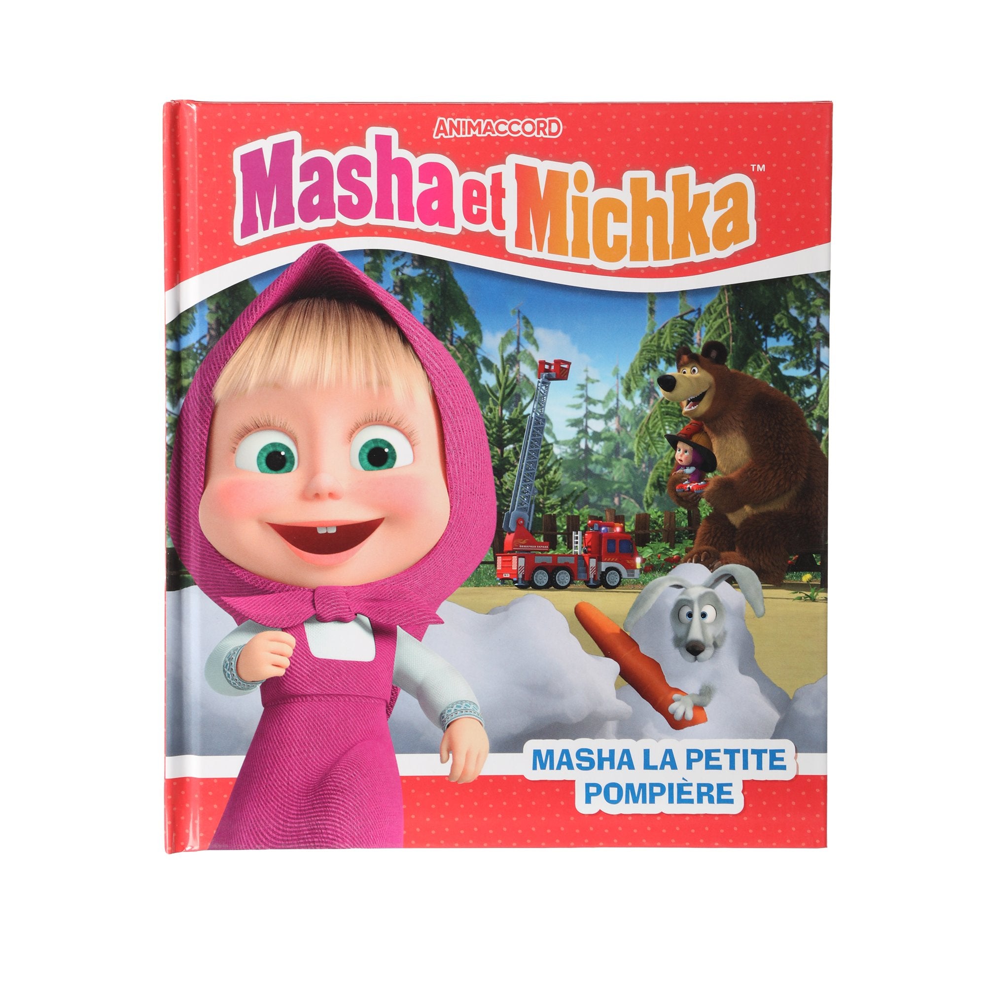 Stokomani Masha et Michka livre Masha petite pompière