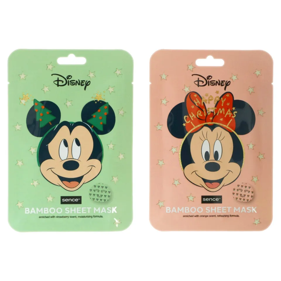 Stokomani Beauté Masque tissu visage Mickey Minnie soin