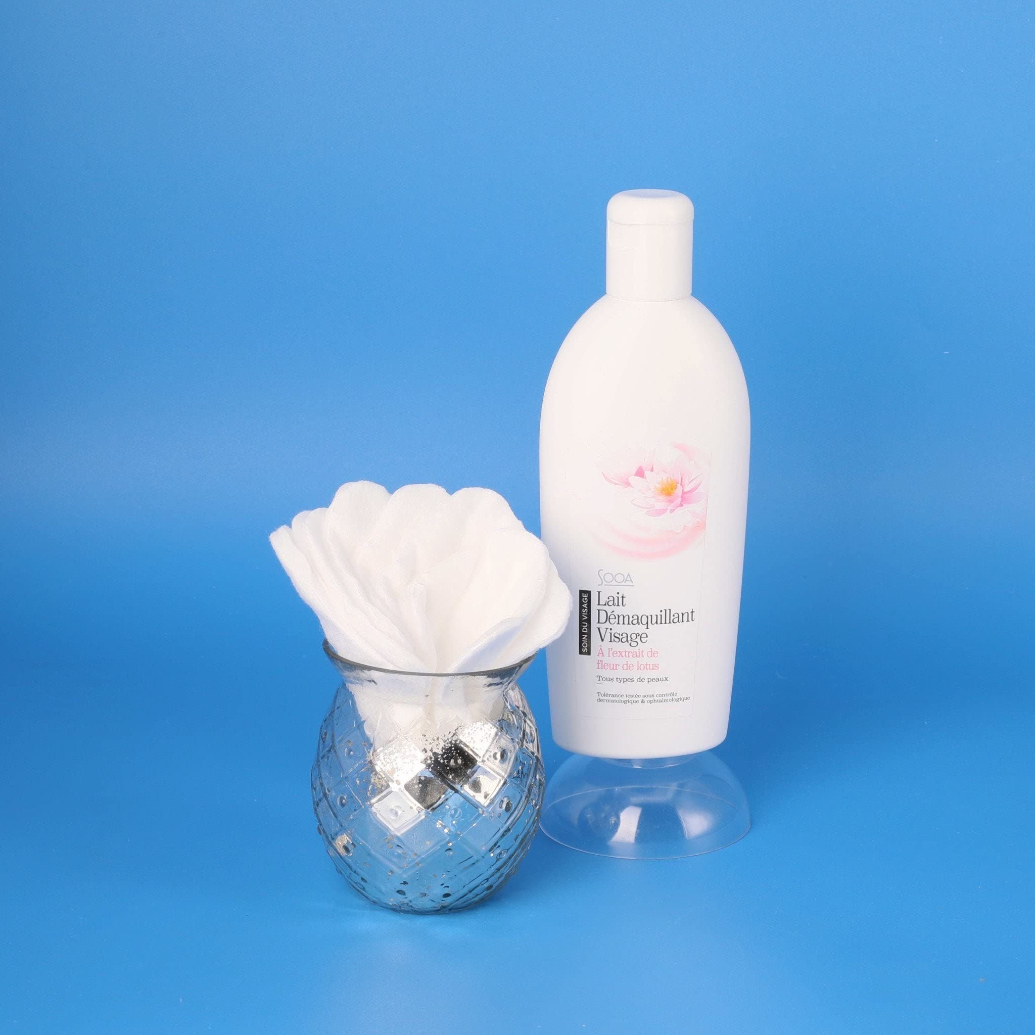 Leader Price Sooa lait démaquillant 250ml lotus