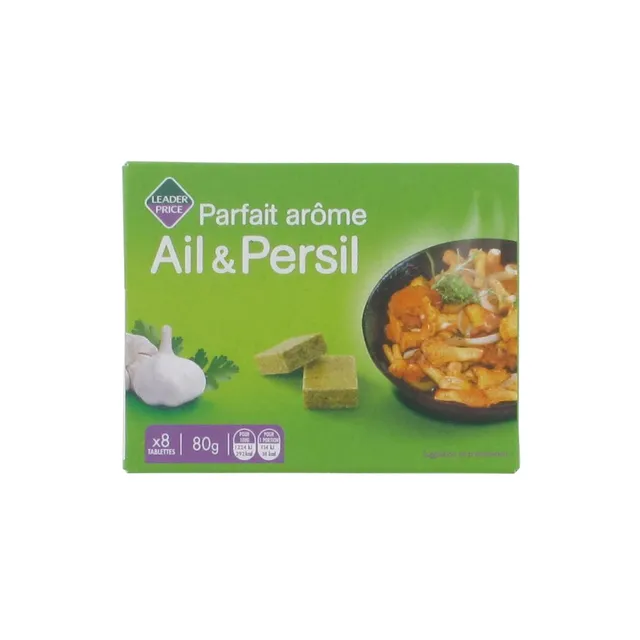 Leader Price Parfait Arôme Ail & Persil assaisonnement 80g