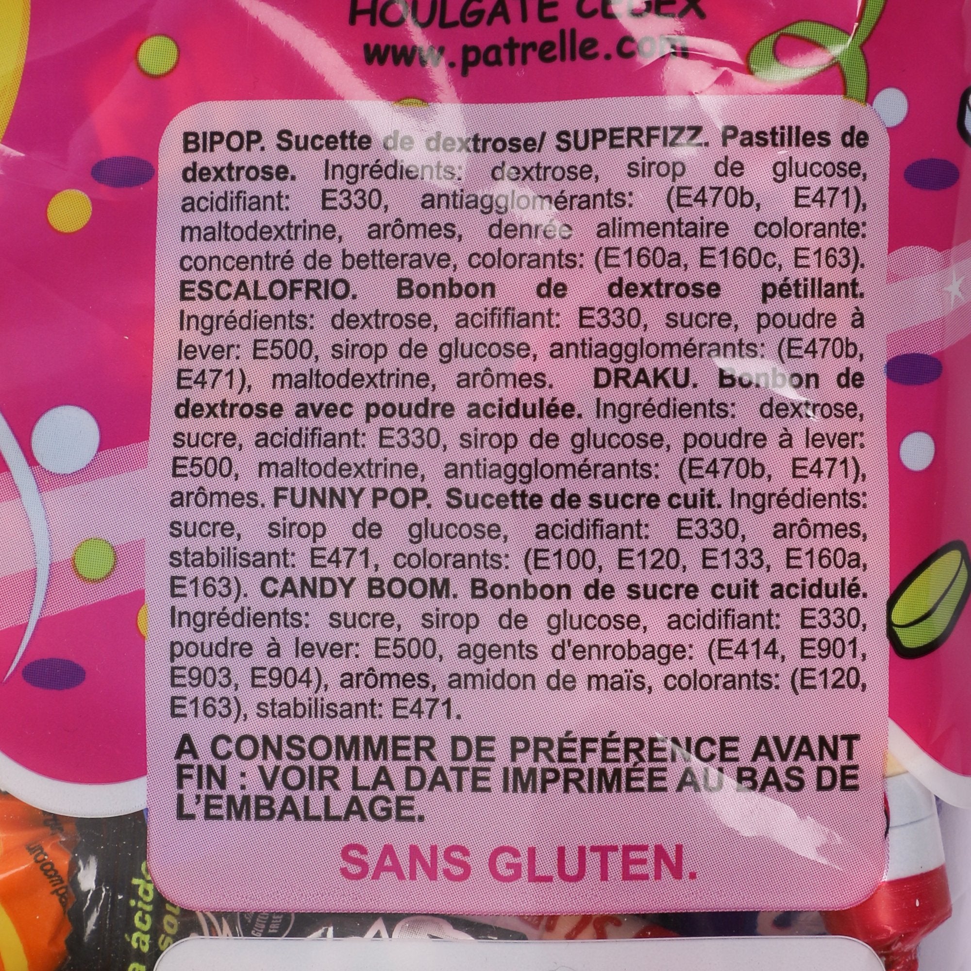 Stokomani Sachet bonbons à partager sucrés à offrir