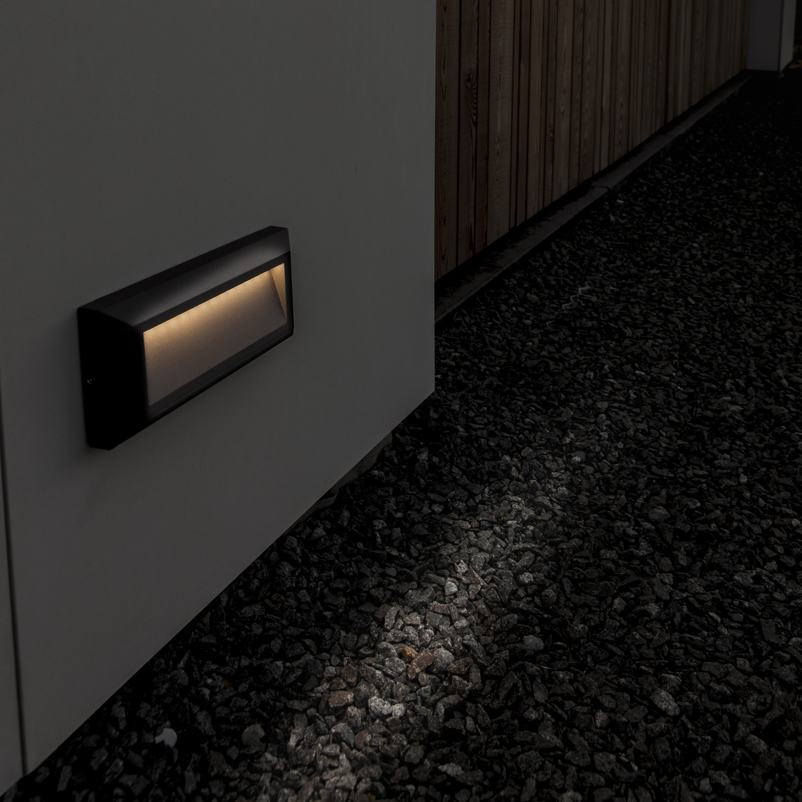 Red Deco HELENA applique extérieure grise LED 4000K