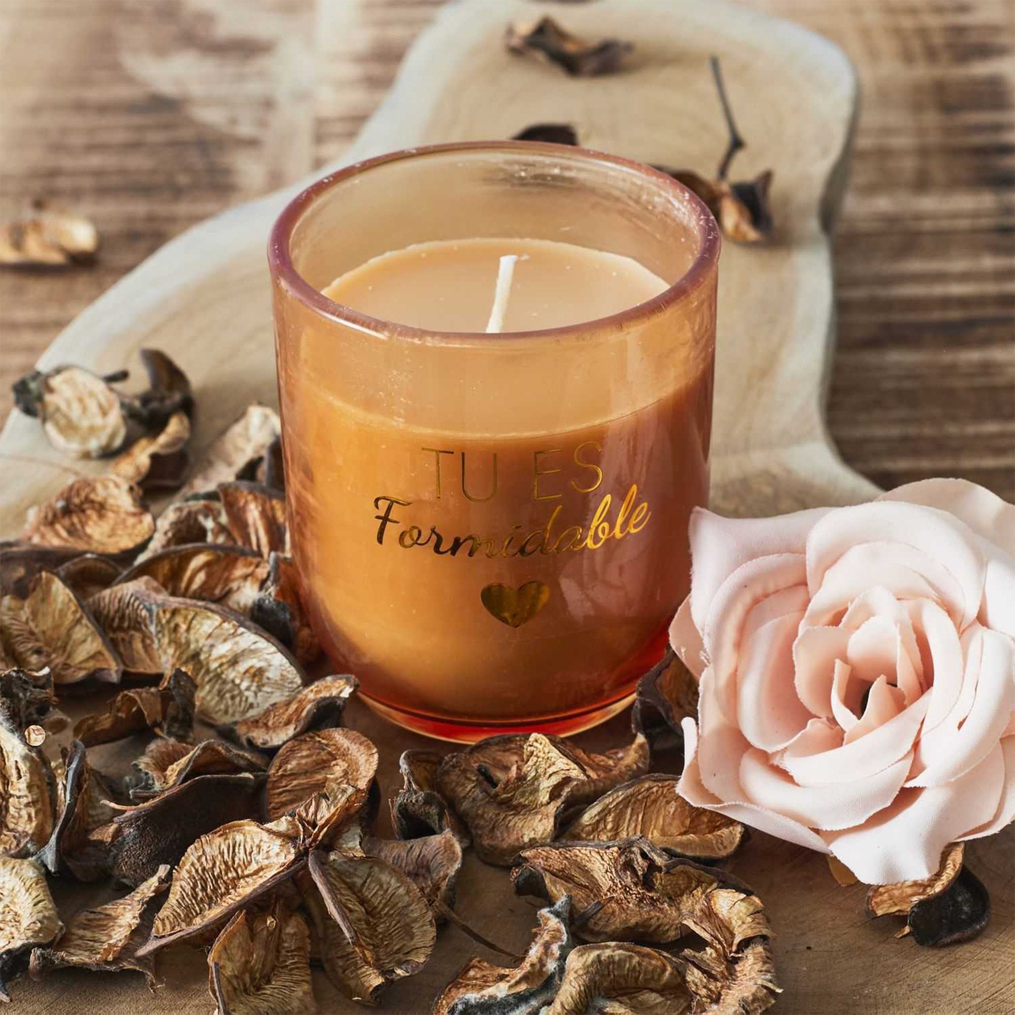 Bougie parfumée et pot pourri déco maison à offrir