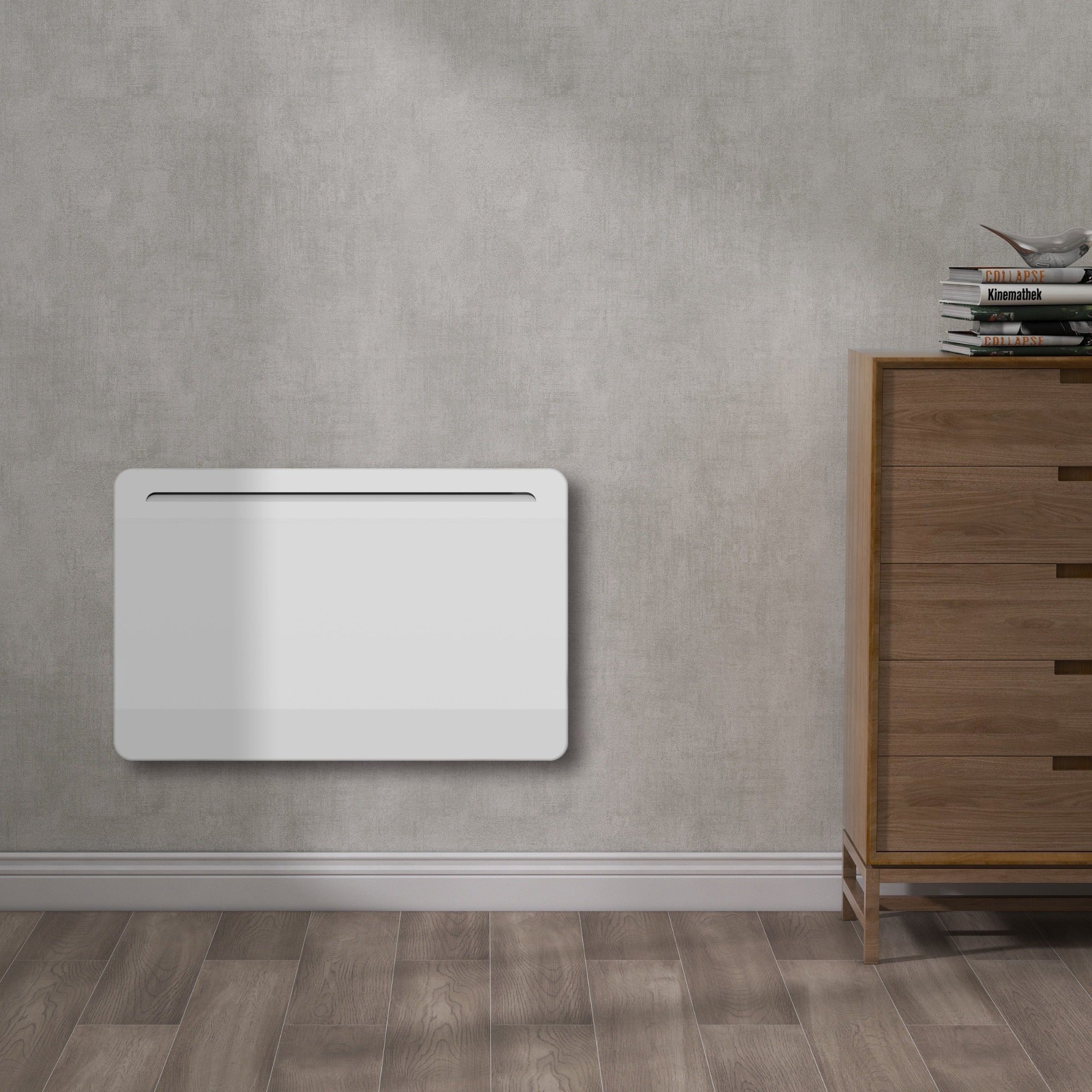 Red Deco Roswell radiateur inertie céramique 1500W blanc LCD
