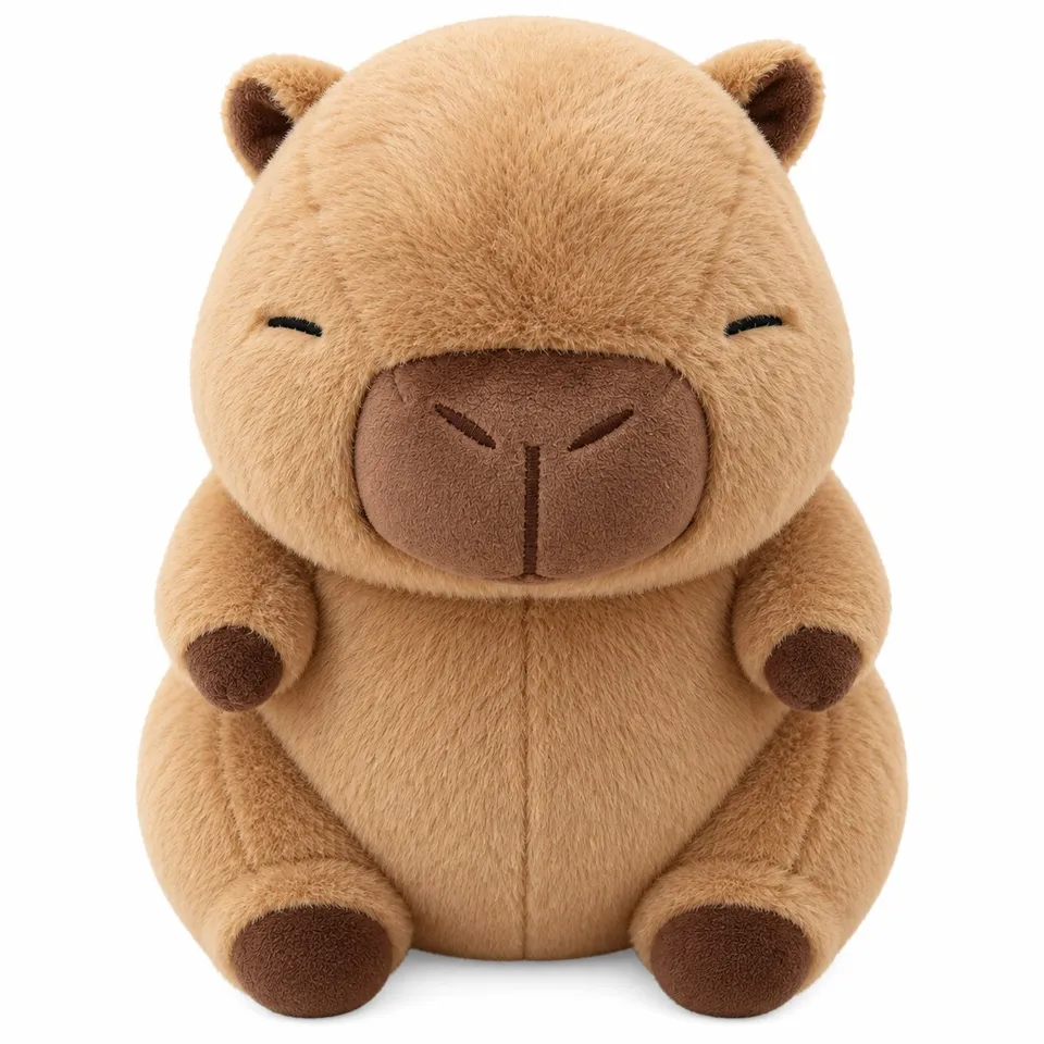 Stokomani Peluche Capybara 36 cm animal doux