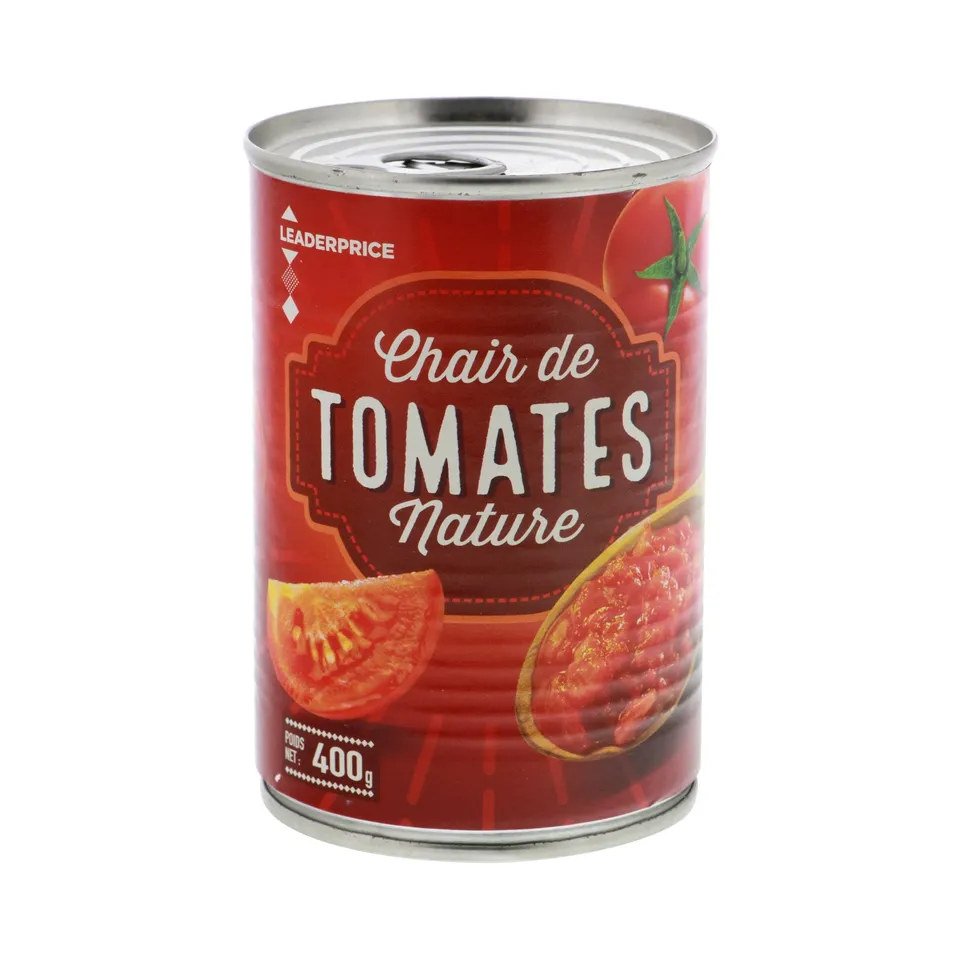 Leader Price Chair de tomates conserve 400g pour sauces