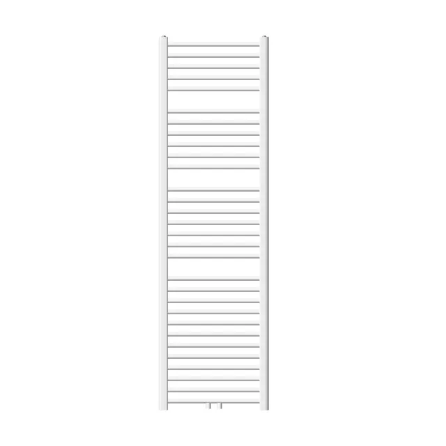ECD Germany LuxeBath Sèche-serviettes blanc cintré 500x1800 mm