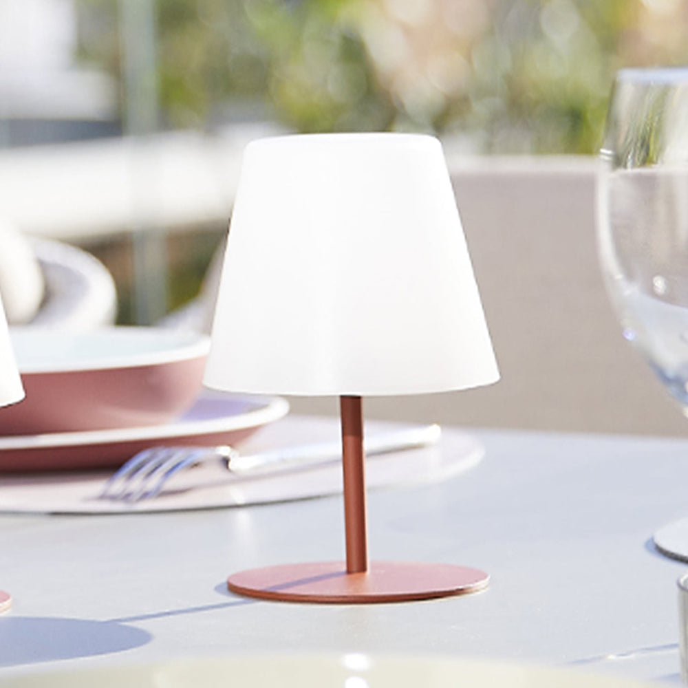 Red Deco Twins Solo Terra mini lampe terracotta H16cm