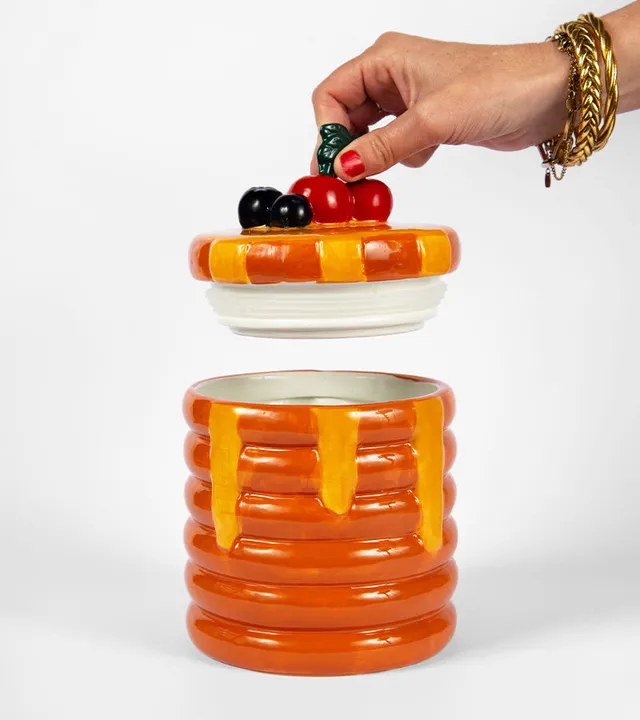 L'avant gardiste Lifestyle Boîte Rangement Pancakes Déco