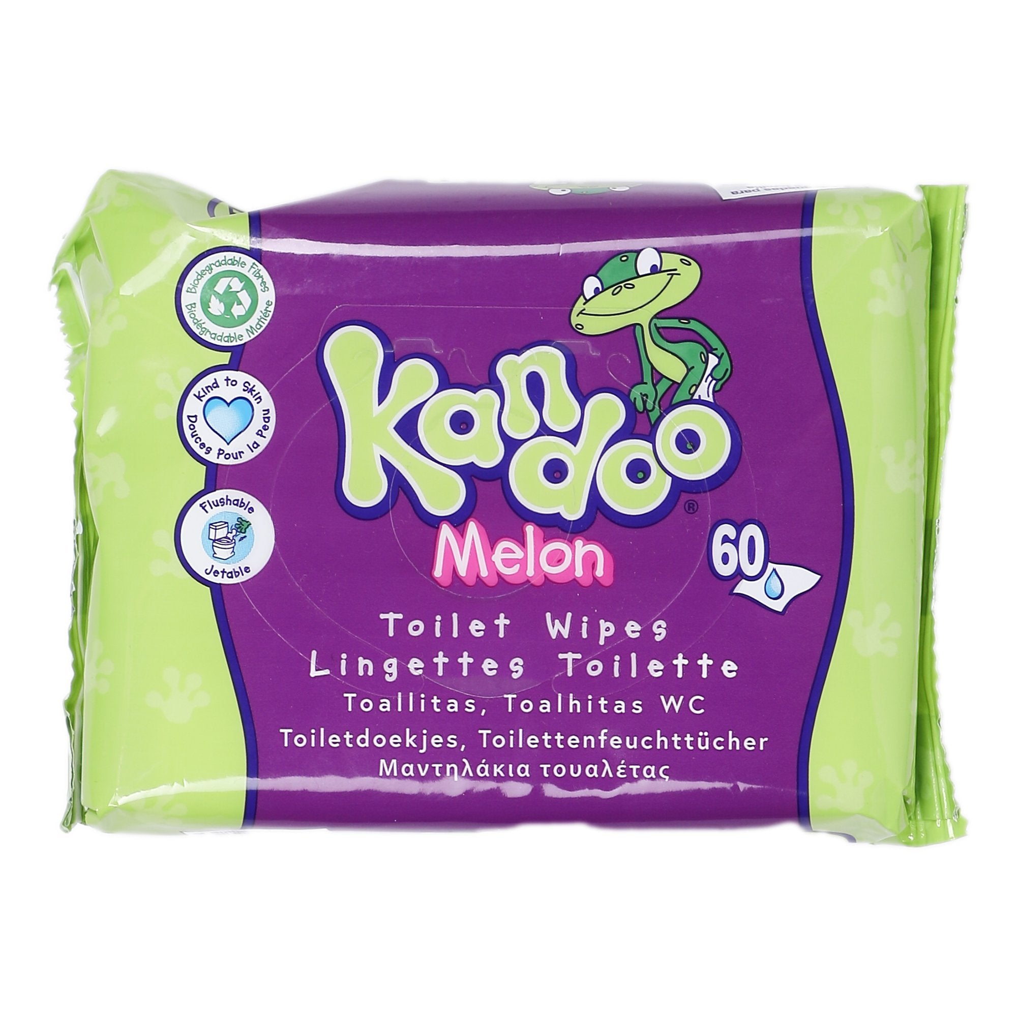 Stokomani lingettes toilette bébé melon x55 hygiène douce