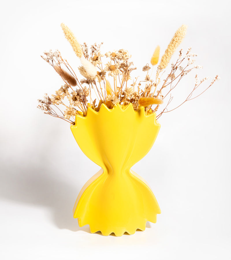 L'avant gardiste Farfalle vase pâte déco Italie