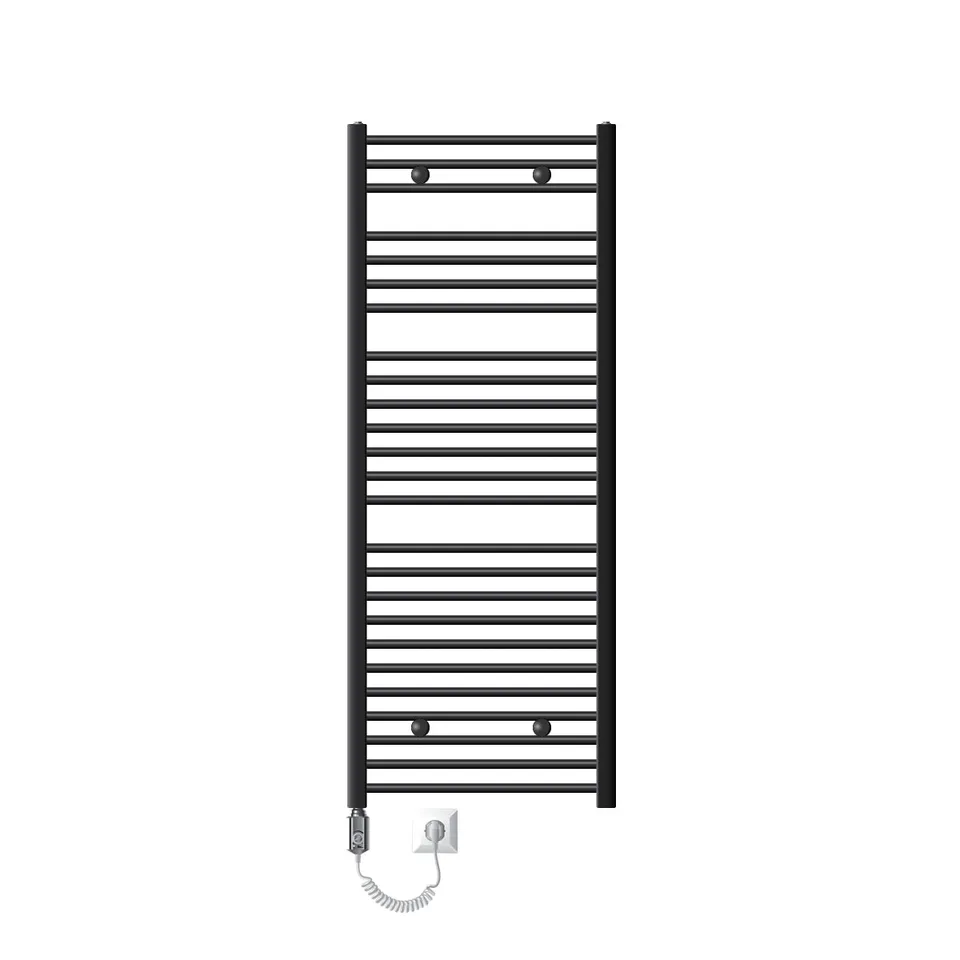 ECD Germany LuxeBath Sèche-Serviettes Électrique Anthracite 900W