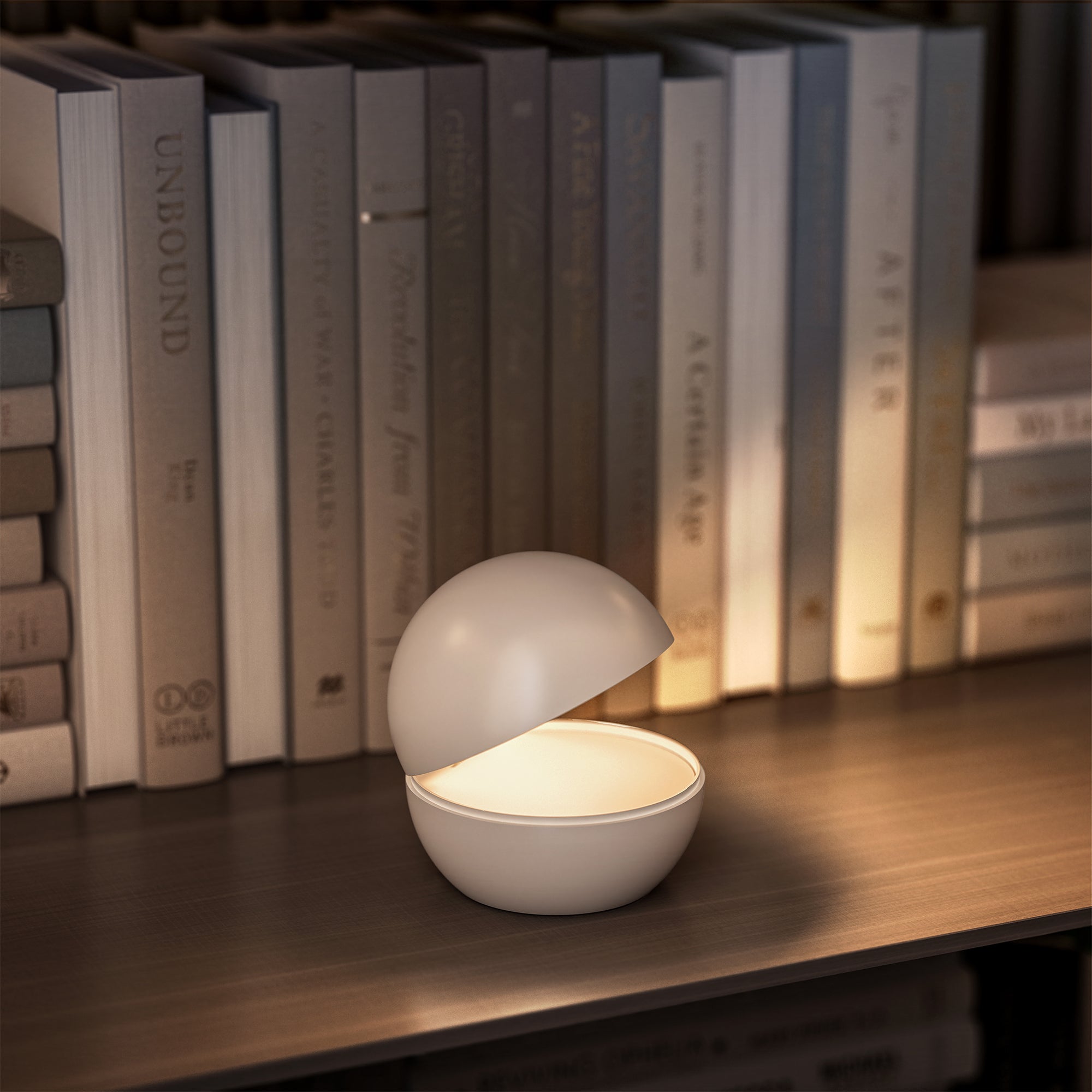 Red Deco Good Night lampe chevet sans fil 12 cm blanc chaud