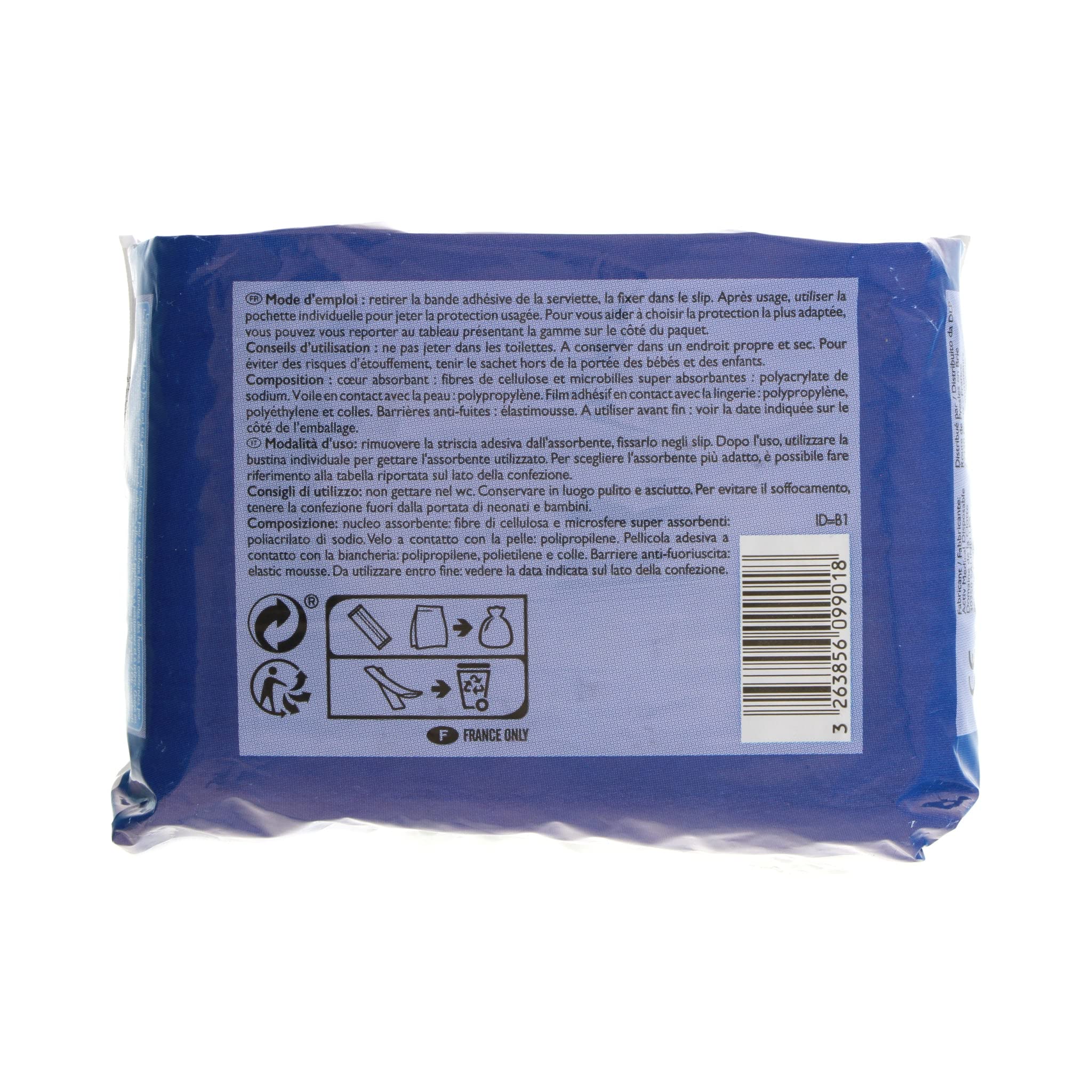 Leader Price Protections anatomiques normal x12