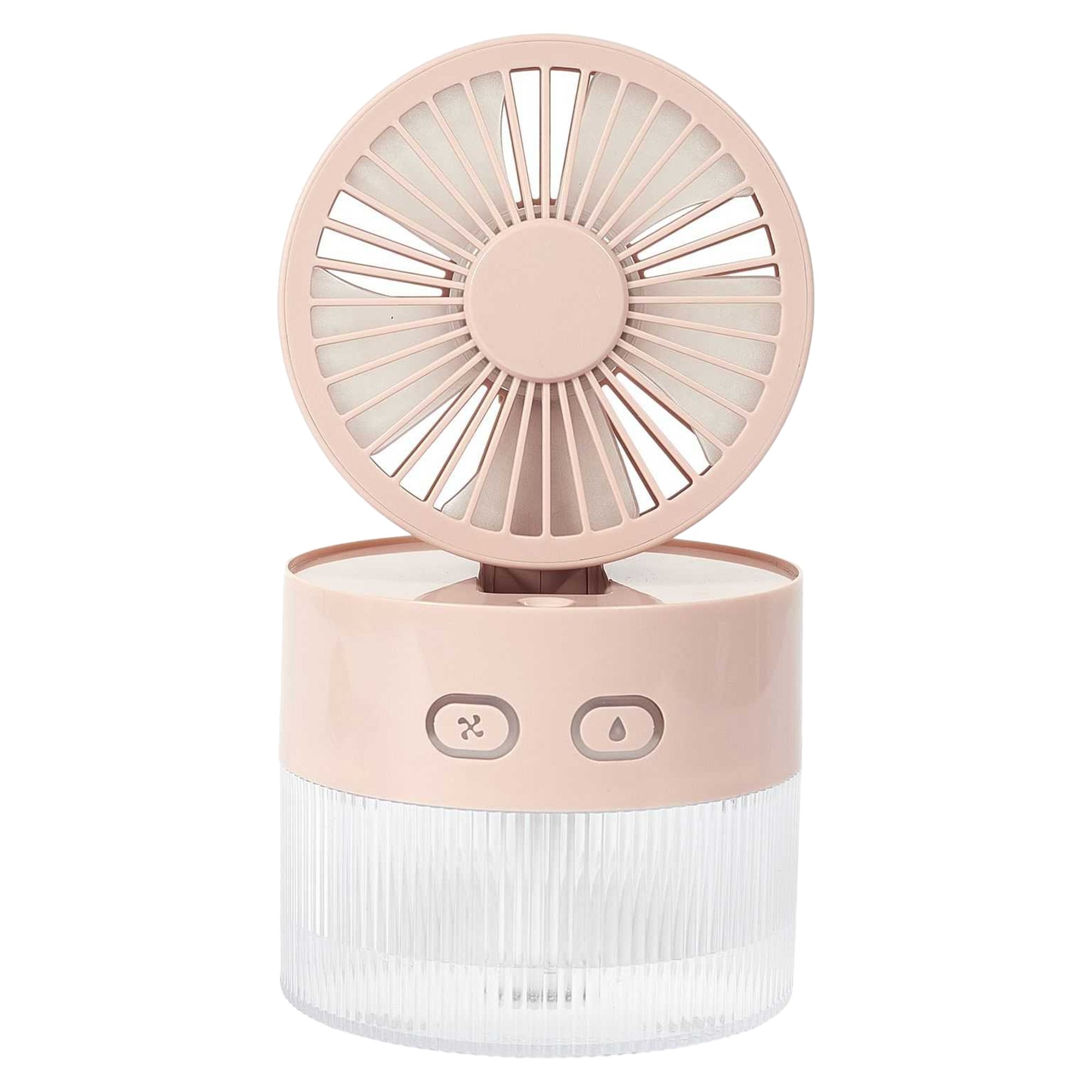 Stokomani Maison Ventilateur Brumisateur USB LED Orientable Bureau