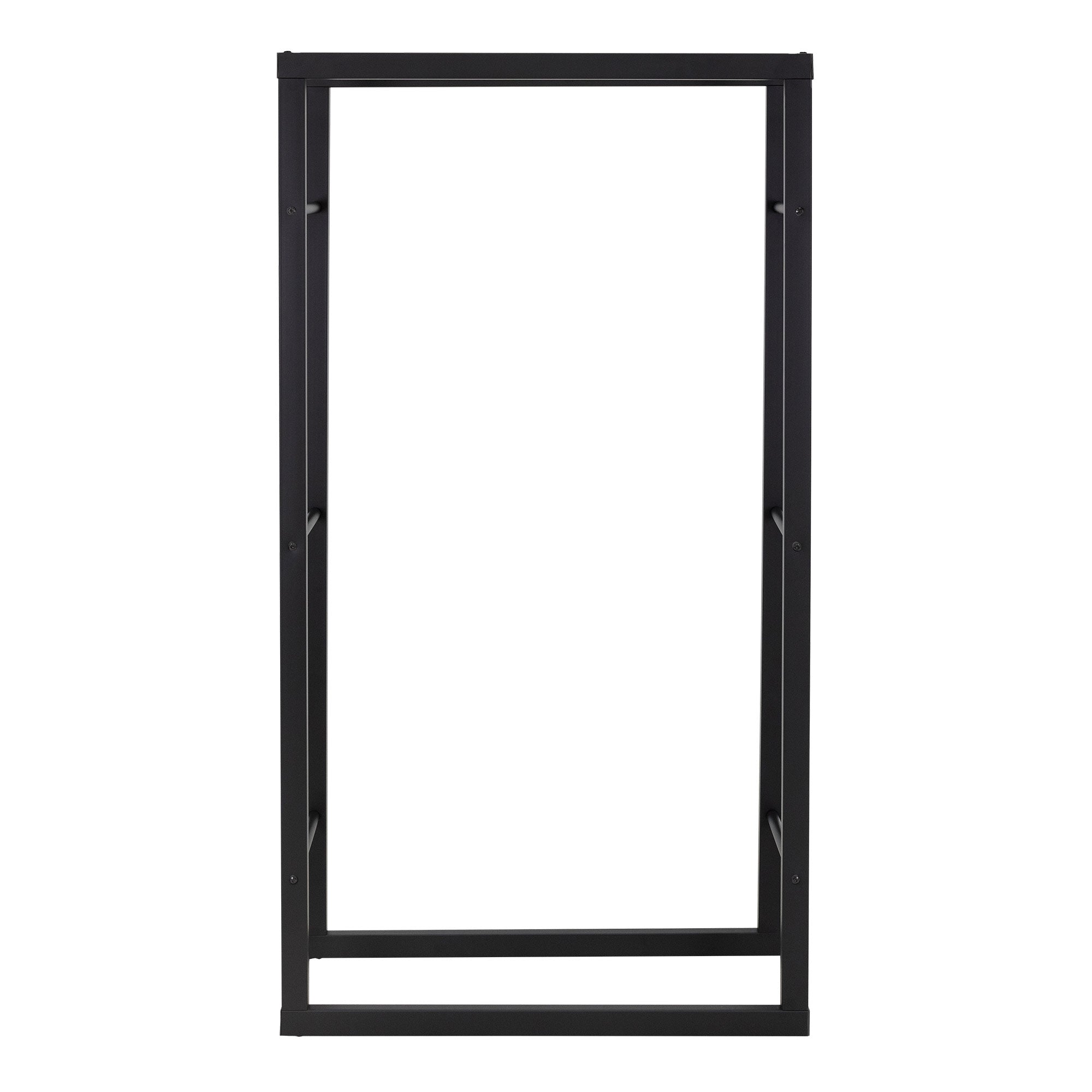 ML-Design Range-bûches acier gris foncé 60x25x150 cm