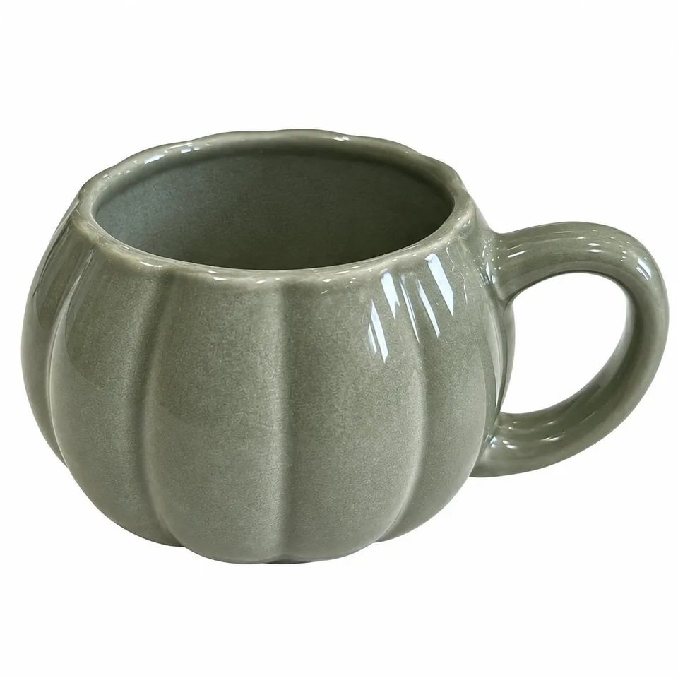 Cook Keen mug citrouille grès 200 ml vert