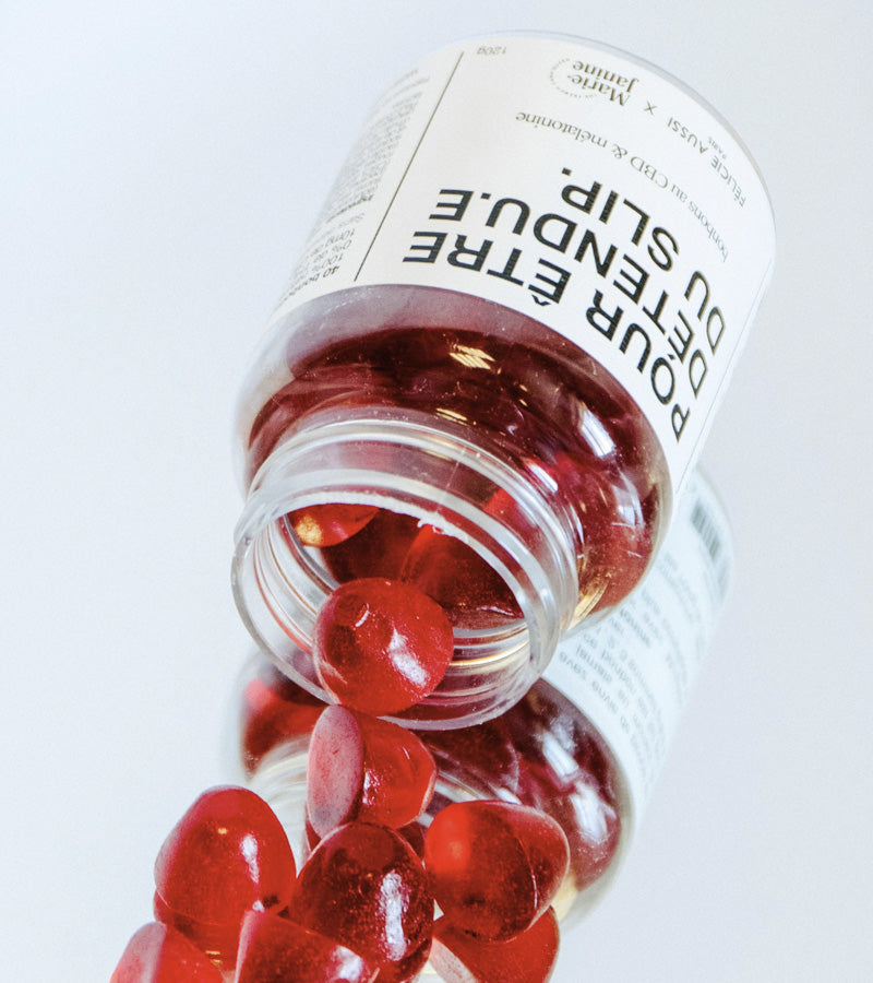 L'avant gardiste Bien-être gummies CBD mélatonine sommeil