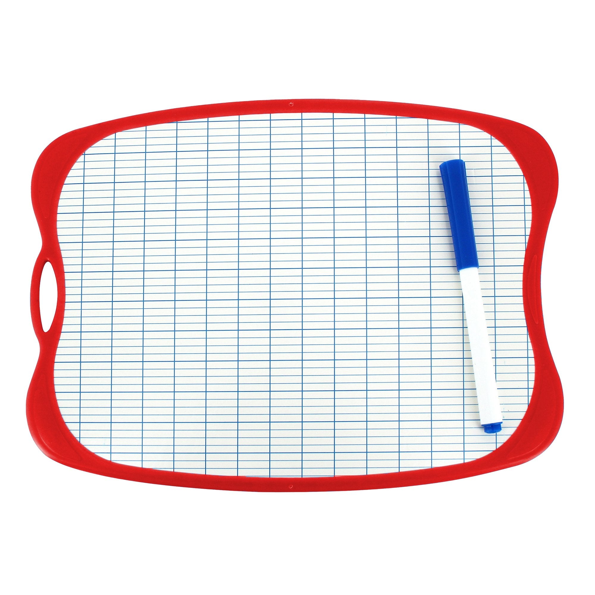 Stokomani Scolaire ardoise effaçable kit feutre bleu