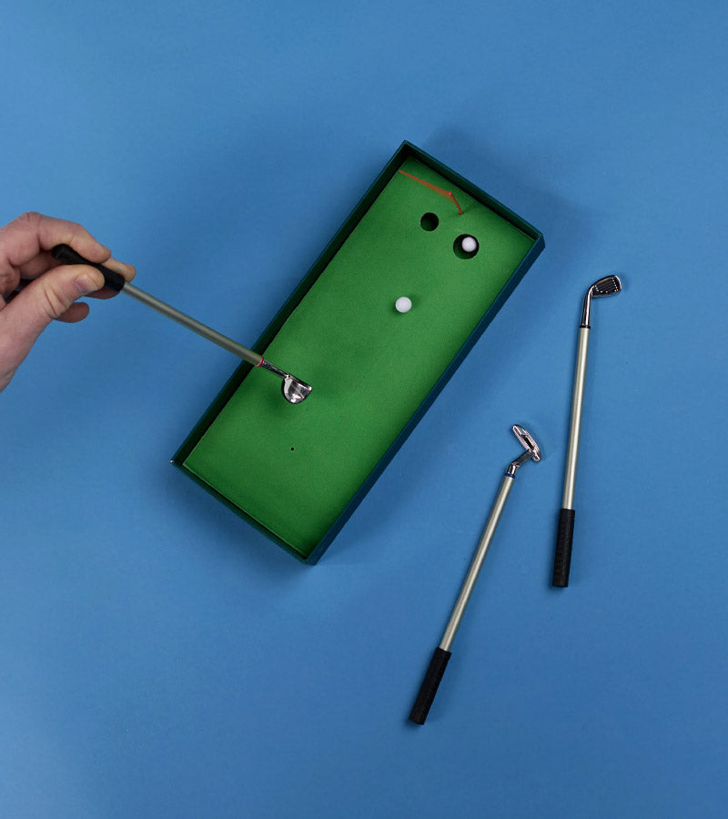 L'avant gardiste Lifestyle coffret stylos golf bureau