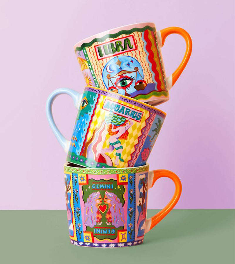 L'avant gardiste Mug Zodiaque Balance tasse céramique