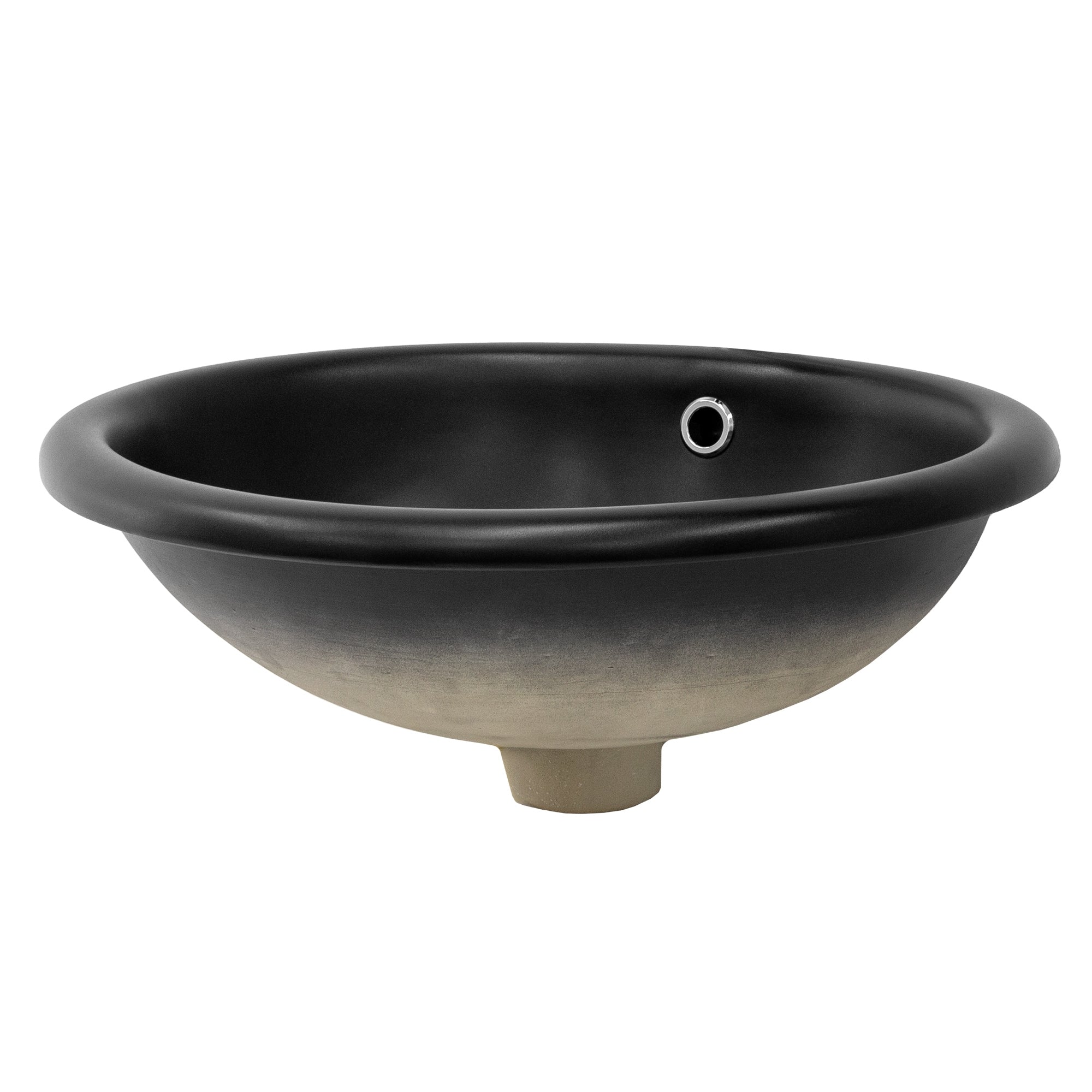 ECD Germany Sanitär LuxeBath lavabo ovale blanc 49 cm céramique