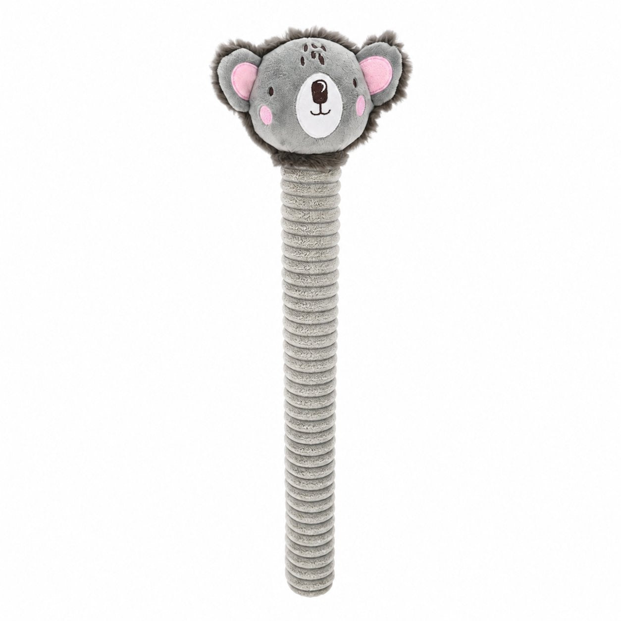 Stokomani Animalerie jouet peluche pour chien gris