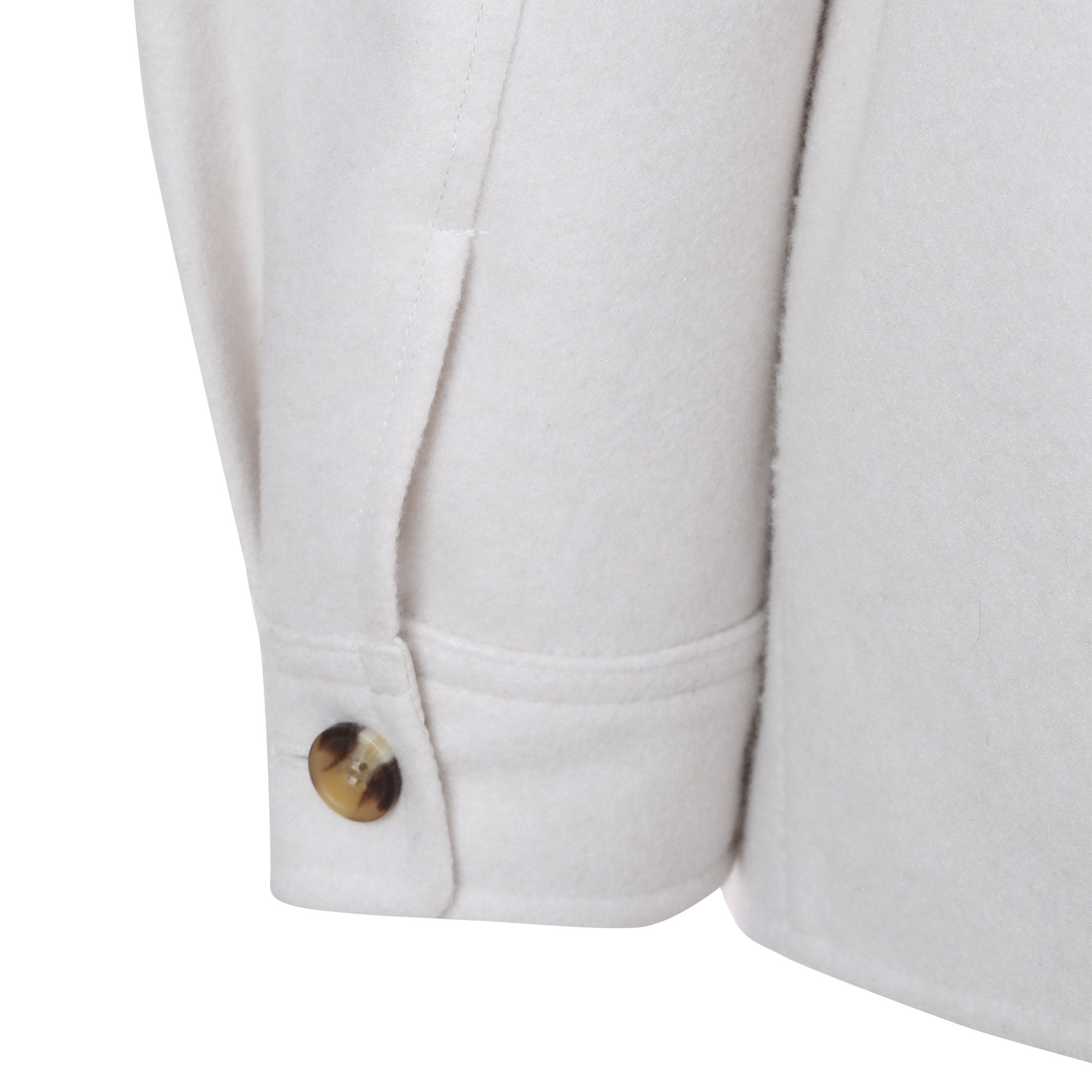 Caban Beige veste femme M boutonnée mi-saison