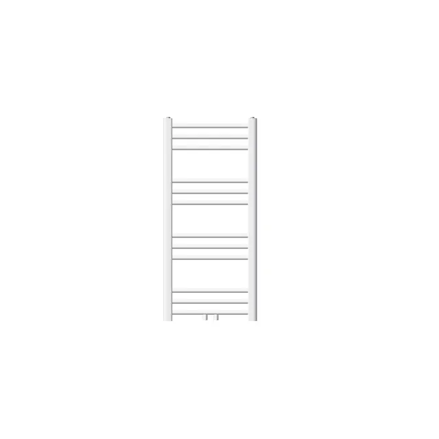LuxeBath sèche-serviettes 400x800 mm blanc droit raccord central