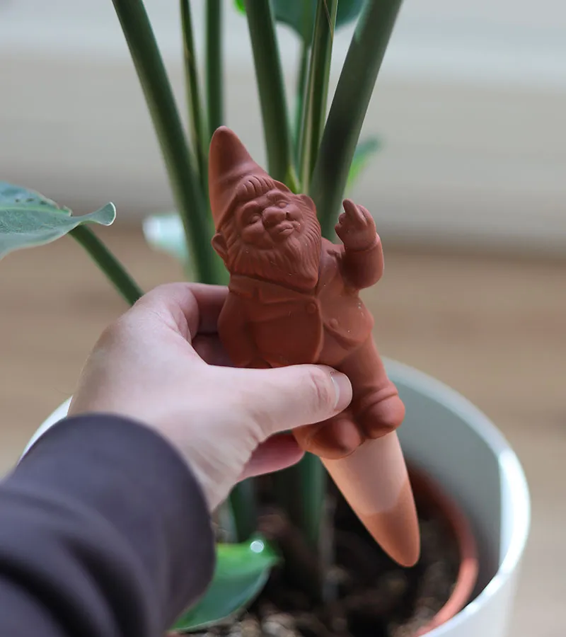 L'avant gardiste Outdoor gnome terracotta irrigateur plantes