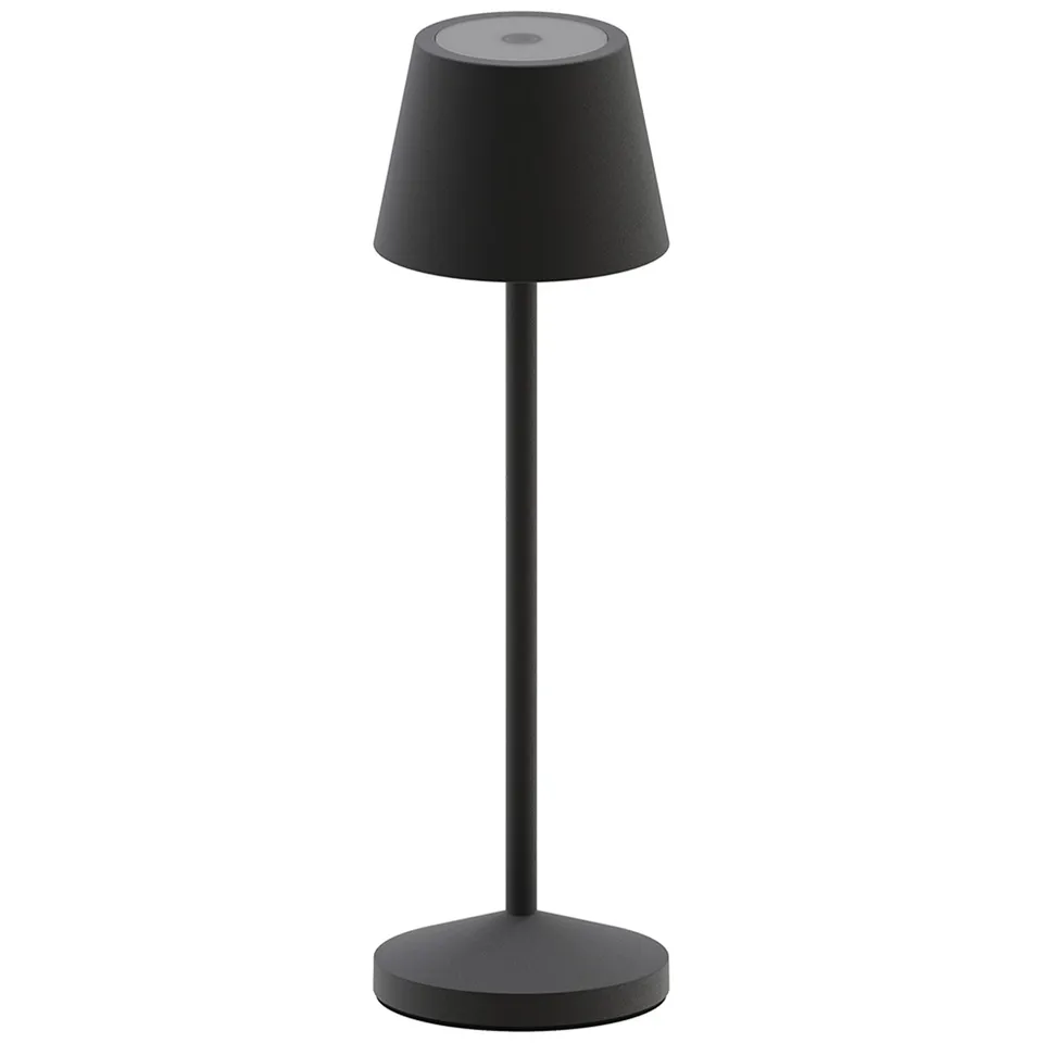 Red Deco Emily lampe sans fil noire H25cm LED 3000K