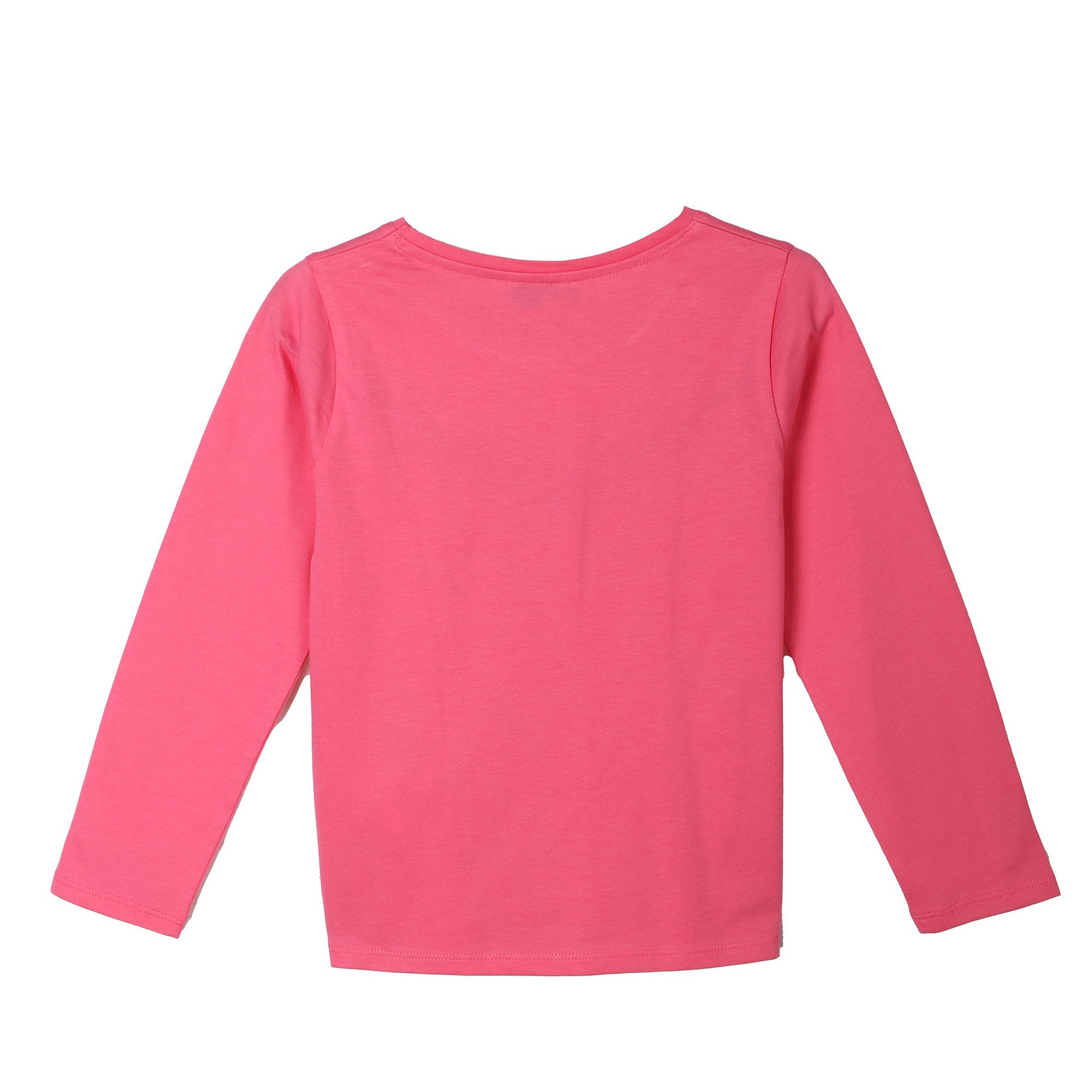 Tee-shirt enfant Rose foncé manches courtes