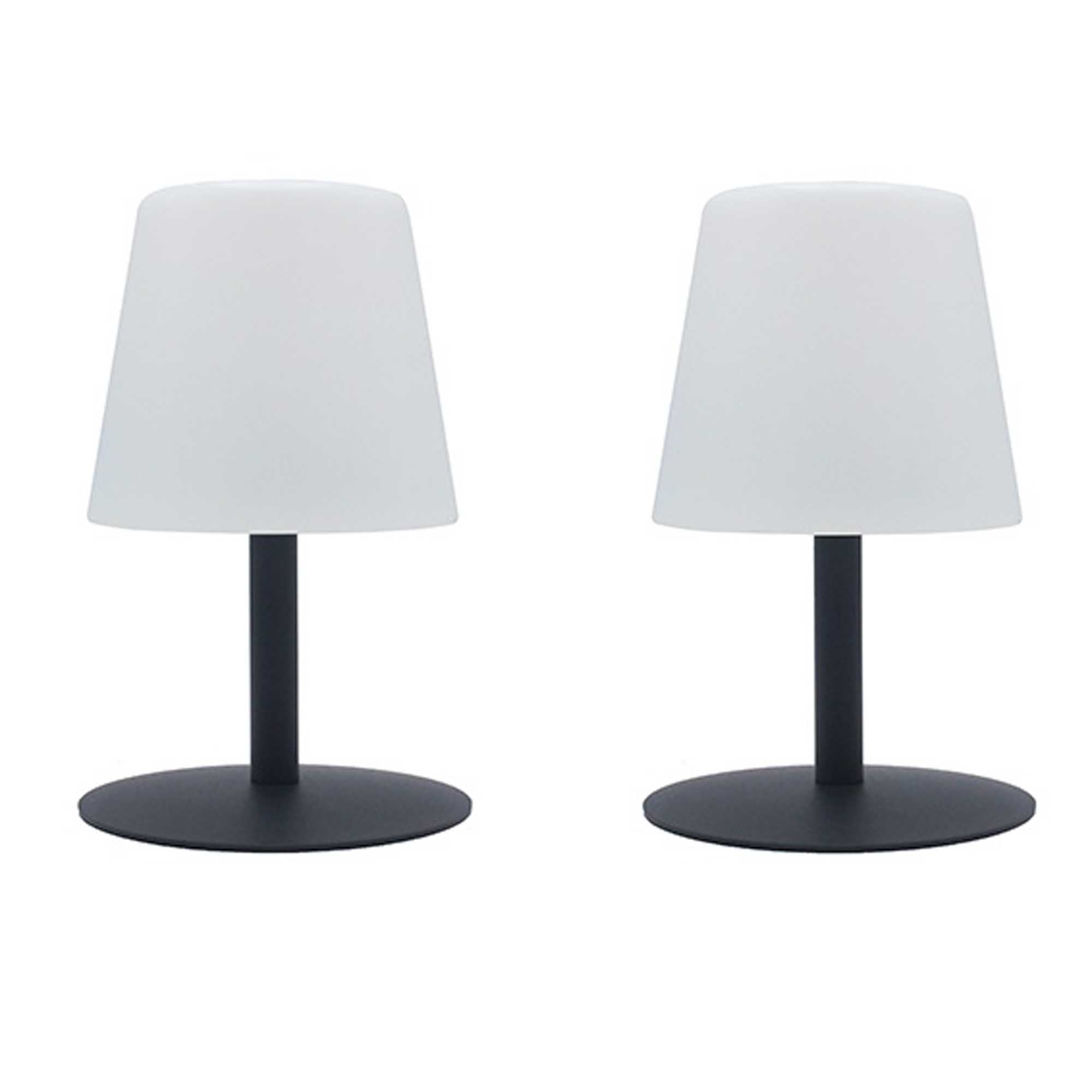 Red Deco Standy Mini Rock lampe sans fil gris lot 2 dimmable