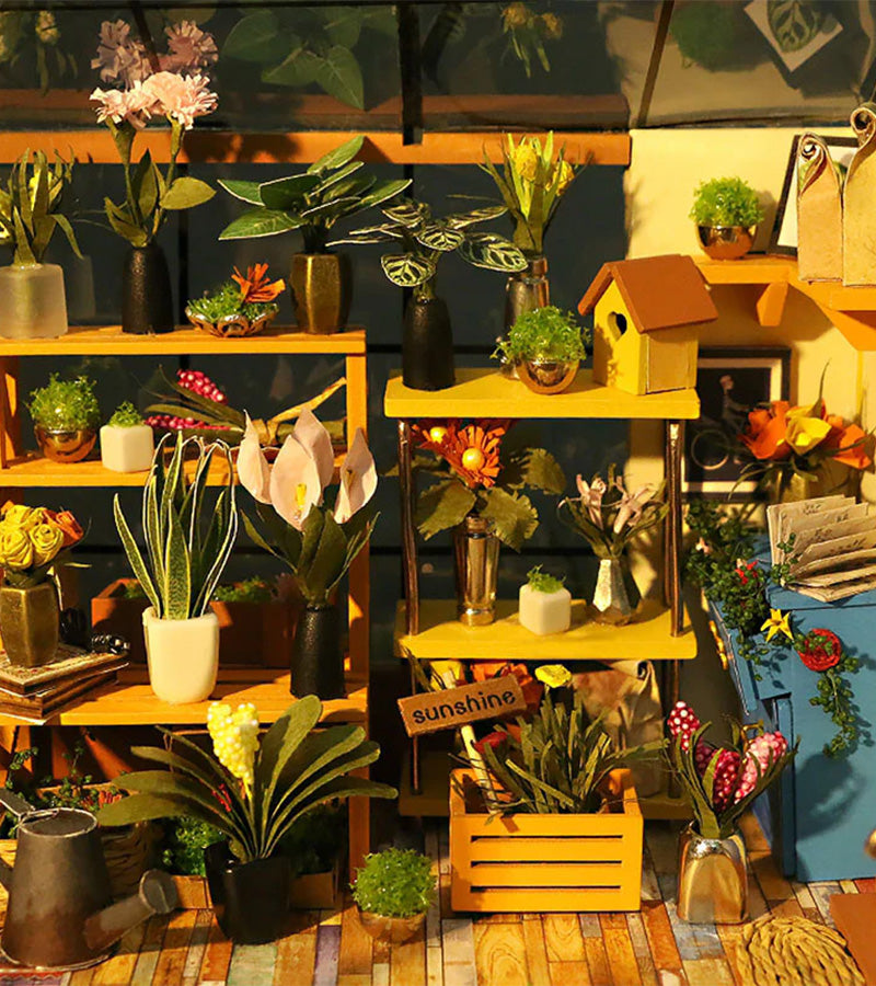 L'avant gardiste DIY Kit maison miniature Cathy's flower house