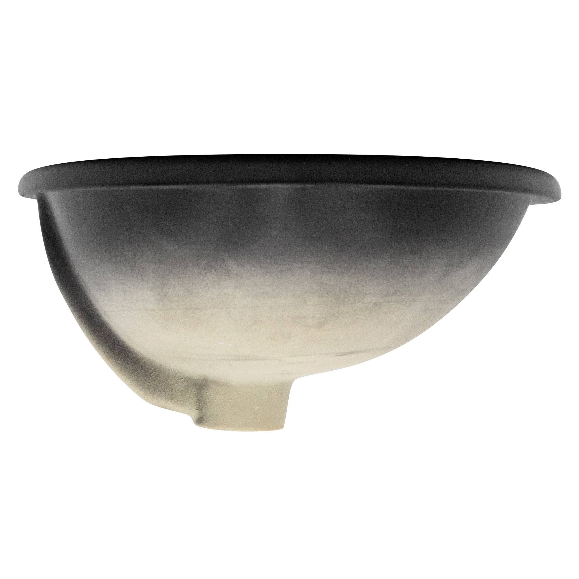 ECD Germany Sanitär ML-Design Vasque 49x40 noire bonde argent