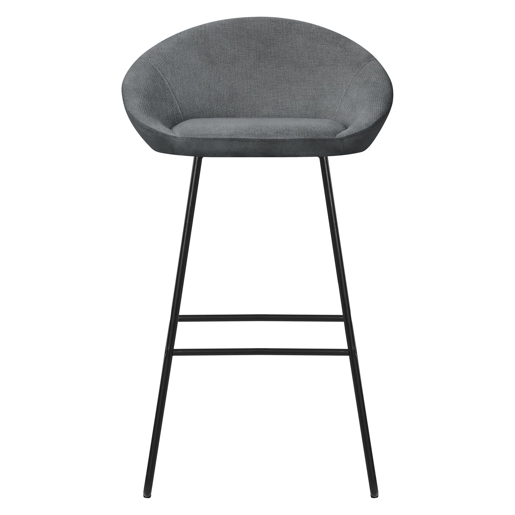 ECD Germany ML-Design tabouret de bar anthracite 56x94x50 cm lot 4
