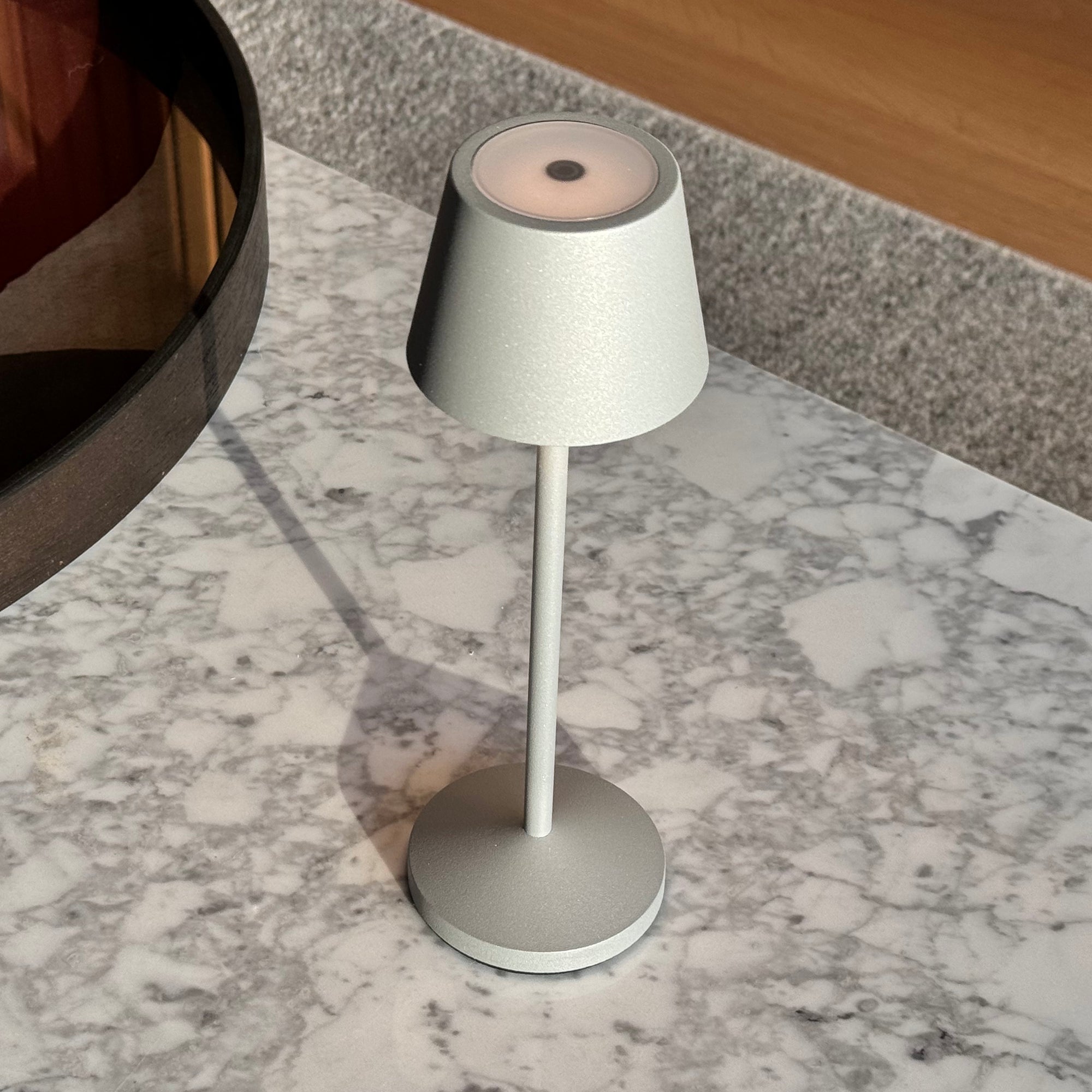 Red Deco Emily lampe sans fil gris LED 25cm IP65