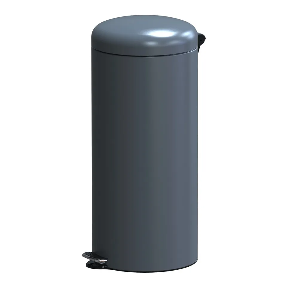Red Deco Urban 30L poubelle à pédale gris mat inox
