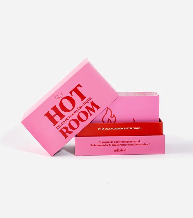 Hot Room escape game couple érotique 5 histoires sensuel