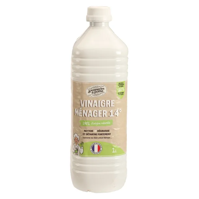 Savonneries d'Antan Vinaigre Ménager 14° Multi-usages